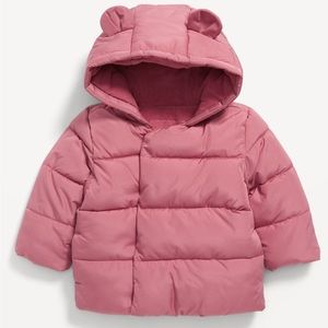 Old navy baby girl puffer jacket
